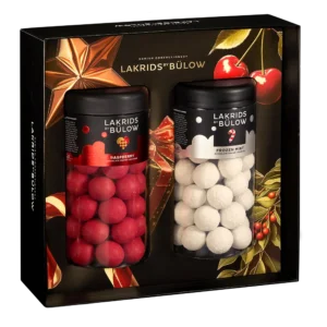 LAKRIDS GIFT BOX: Crispy Raspberry / Frozen Mint