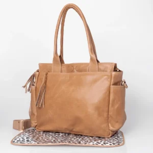 Noa Genuine Leather Nappy bag