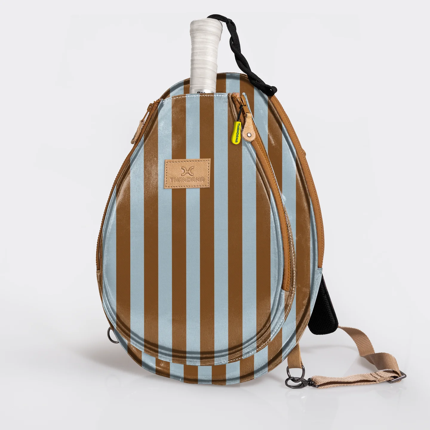 Padel & Tennis Sleeve: Coastal Stripe - blue