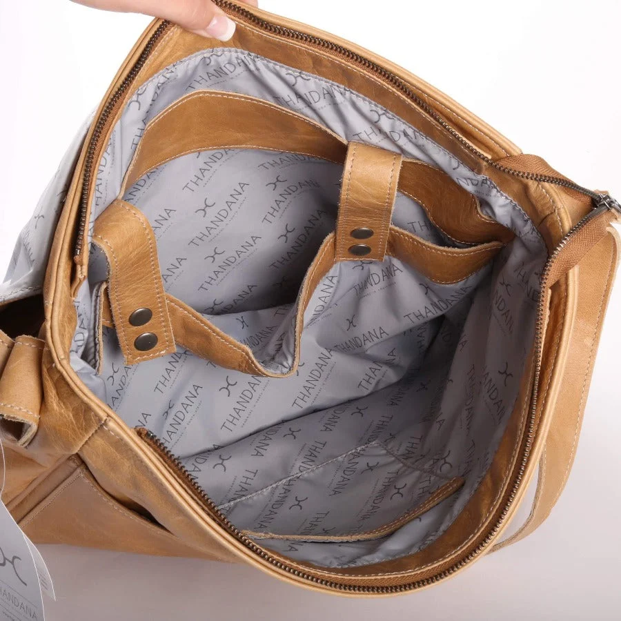 Genuine Leather Work Satchel - Image 2
